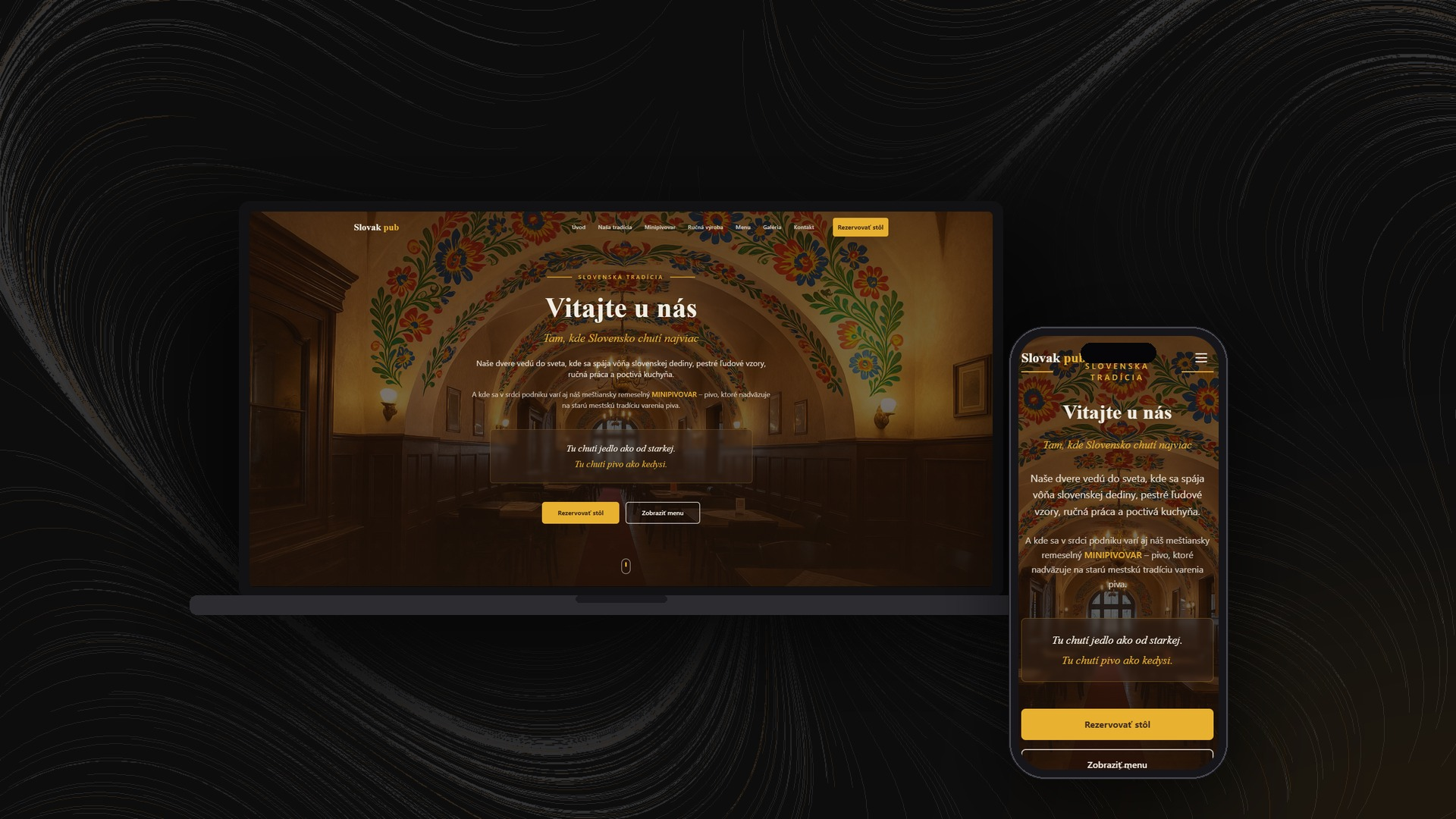 Webyn web pre Slovak Pub